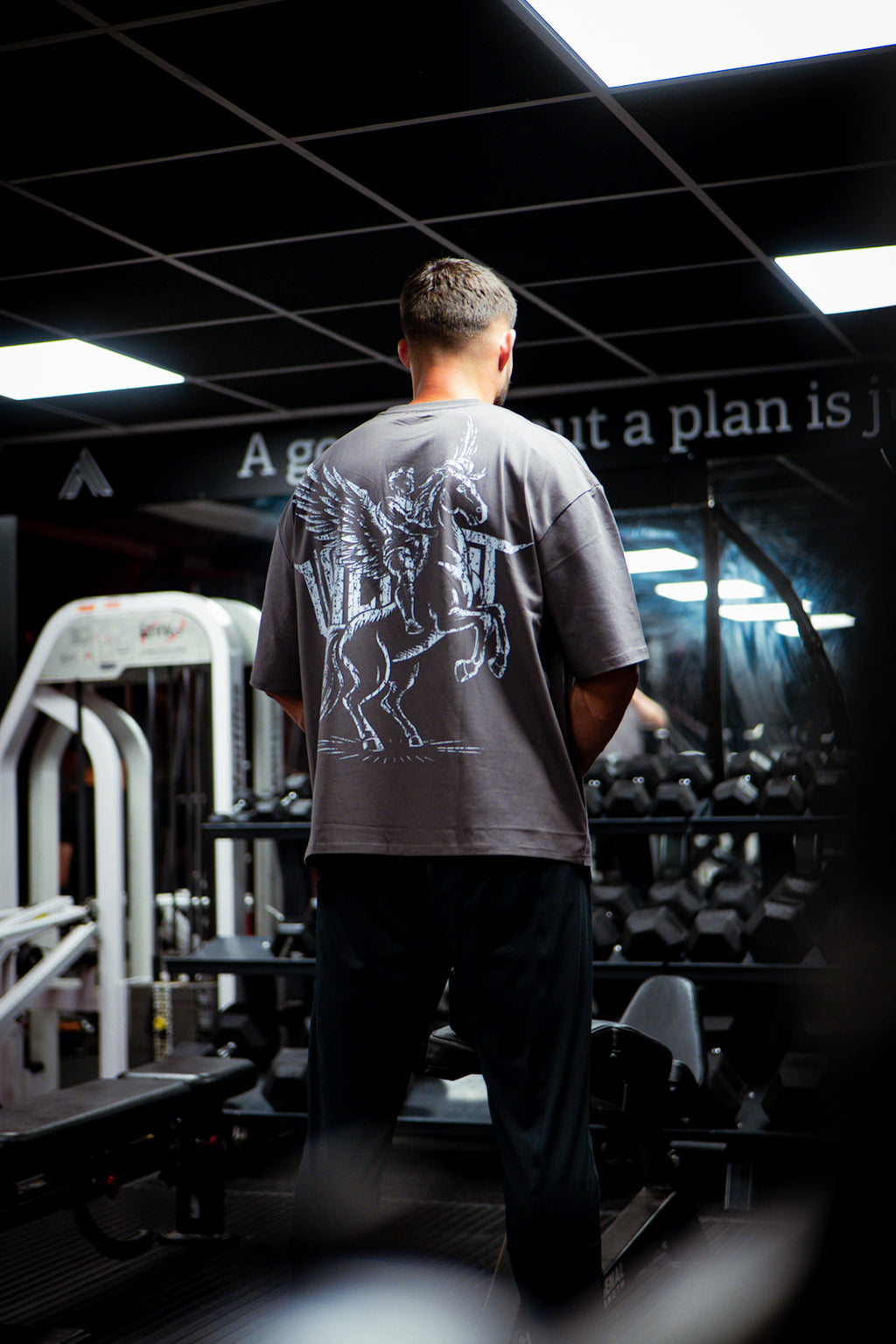 OVERSIZED PEGASUS RIDER T-SHIRT | LEGACY SERIES